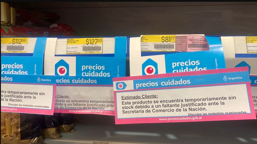 Polémica por Precios Cuidados: a una semana de haberse renovado, denuncian faltantes en las góndolas